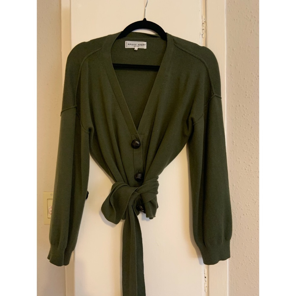 Apiece Apart cropped cardigan